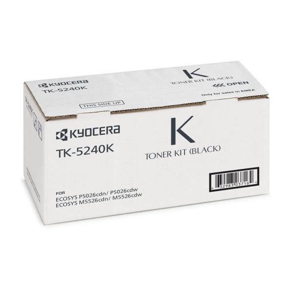 Тонер-картридж Kyocera TK-5240K для P5026cdn/cdw, M5526cdn/cdw (1T02R70NL0)
